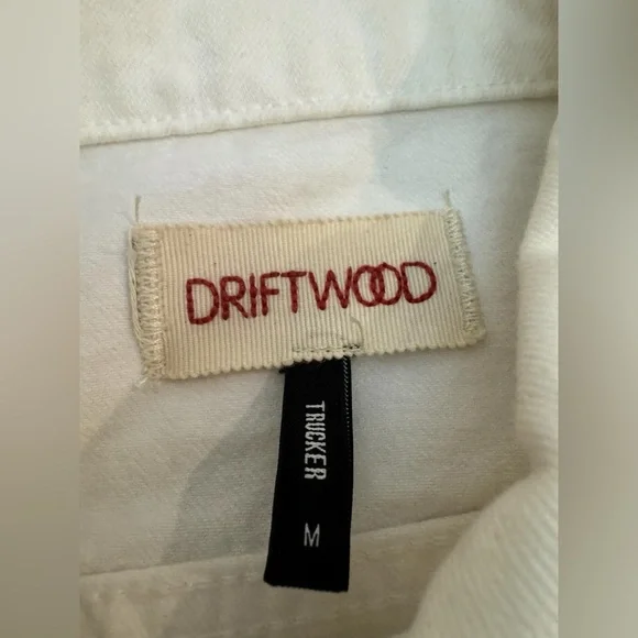 Driftwood Embroidered Western Denim Jacket Longhorn Floral Boho Trucker Medium - Picture 8 of 12